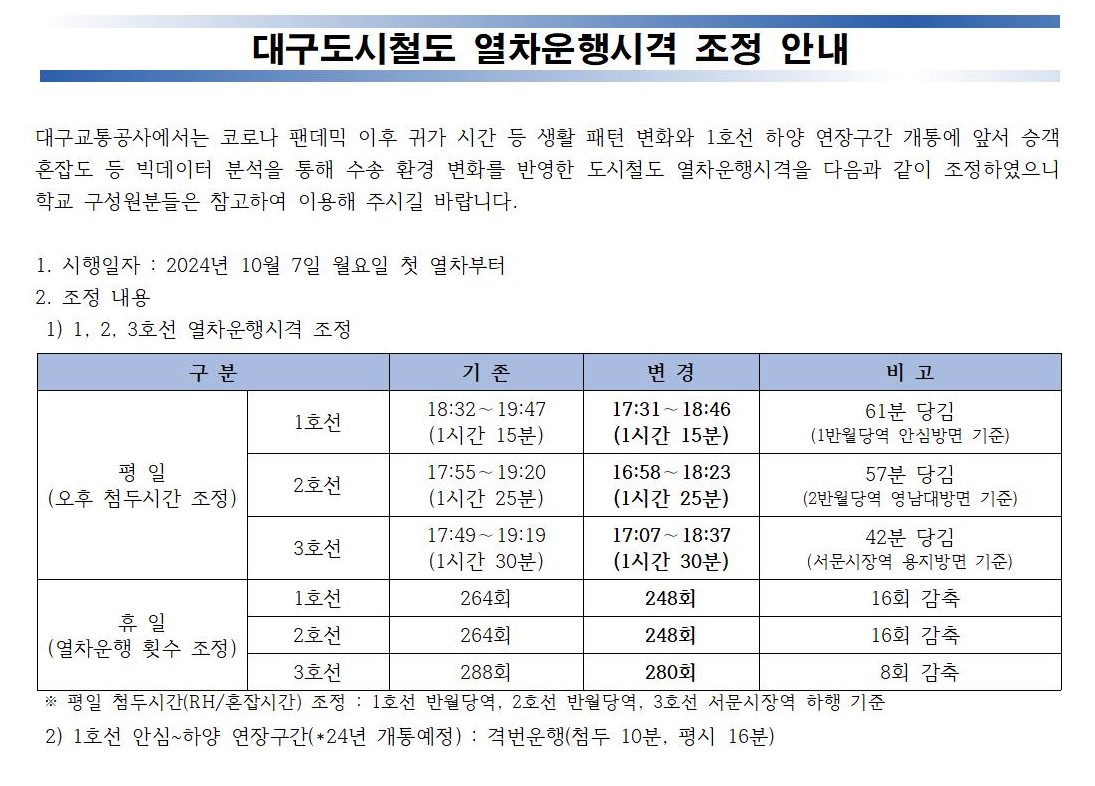 대구도시철도 열차운행시격 조정 안내 1.jpg