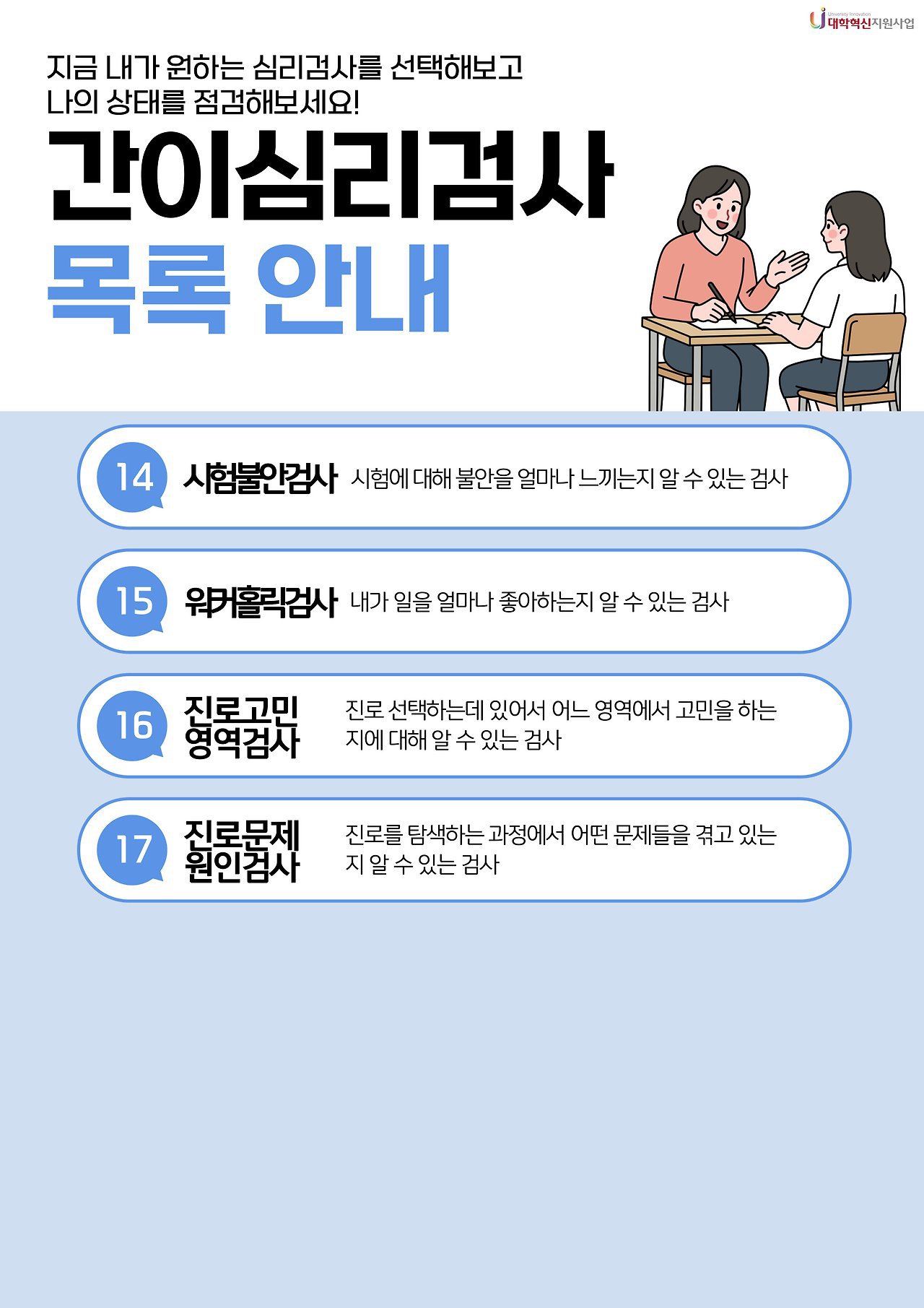 붙임4. DCU 소통활성화 프로그램 간이심리검사 검사 목록.jpg