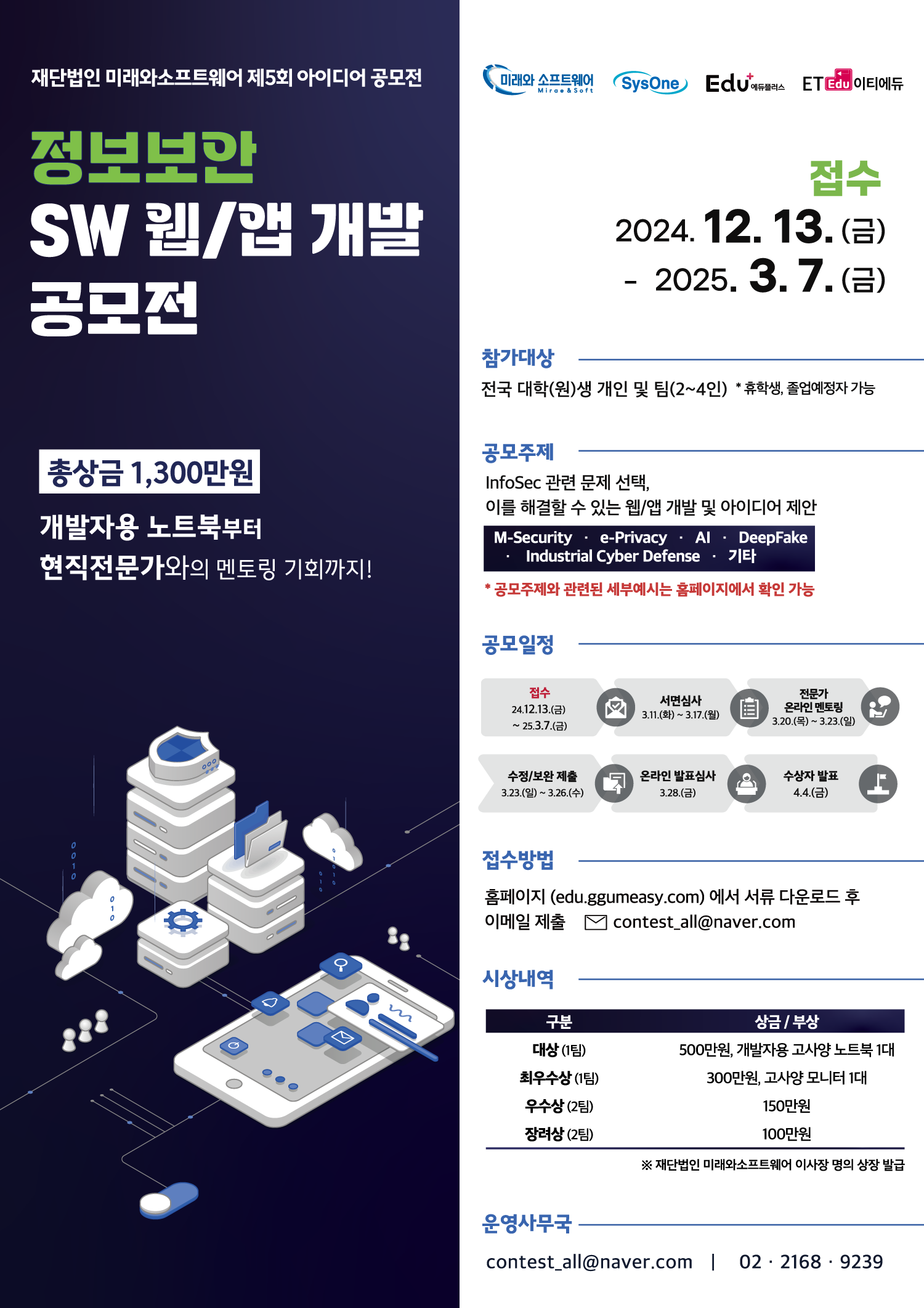 1. 포스터 (재)미래와소프트웨어_제5회 아이디어 공모전.png